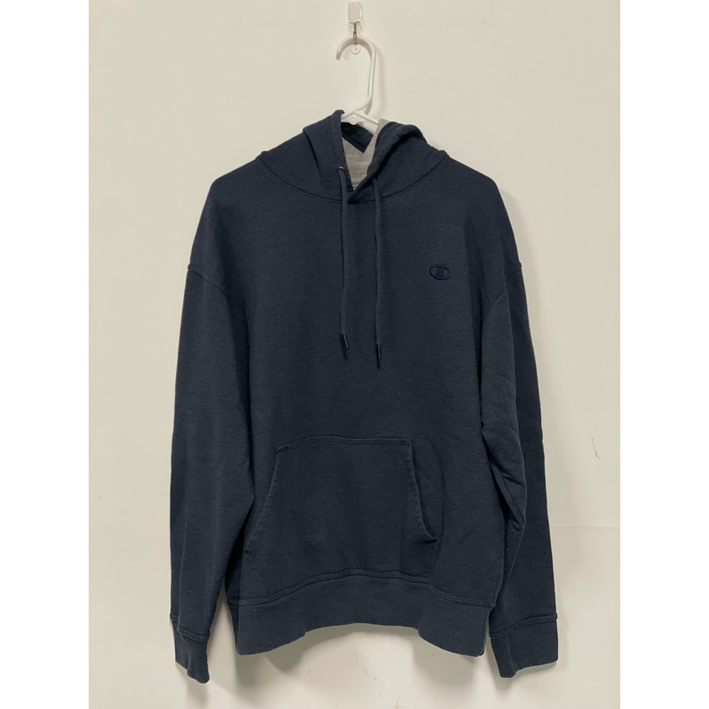 Men's Champion Authentic Athleticwear Pullover Hoodie Blue Size XL